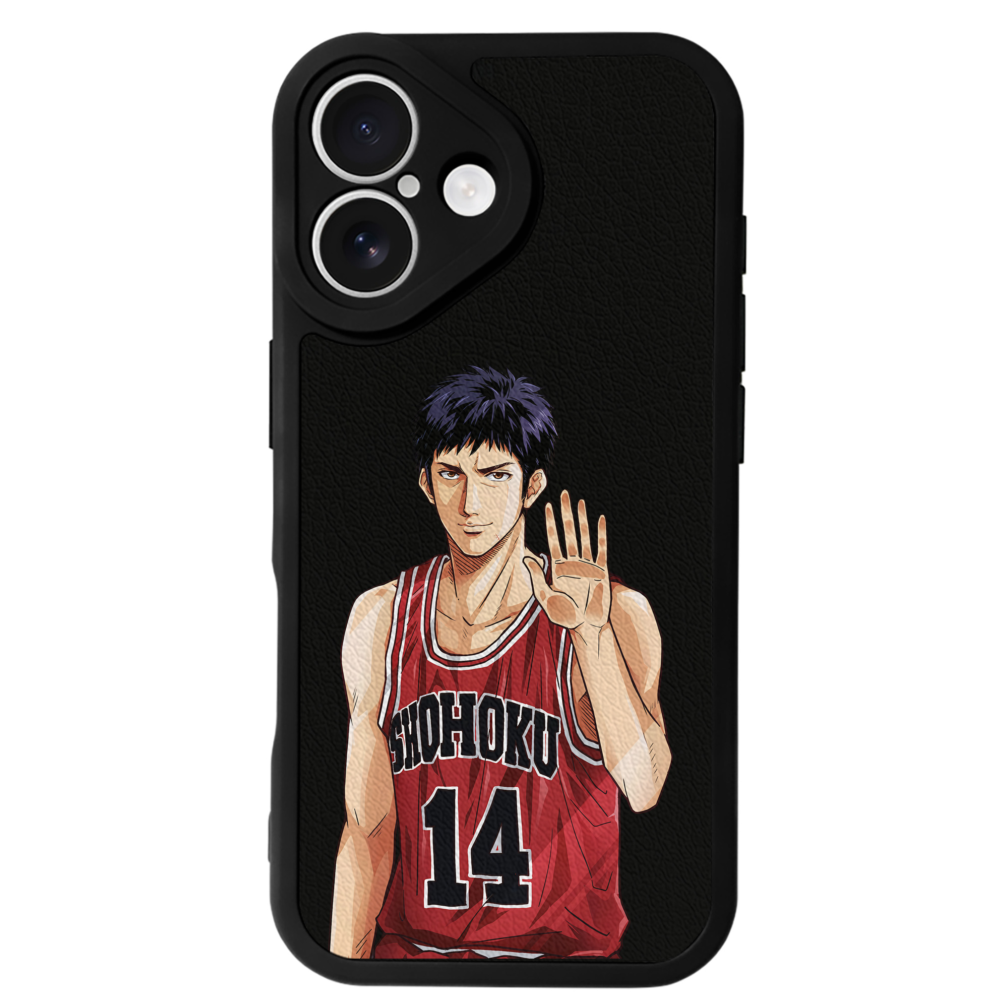 （画像用） SLAM DUNK／スラムダンク 【iPhone 16シリーズ対応】シリコンスマホケース（レザー調） 材質：シリコン
